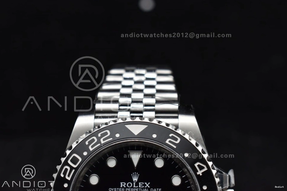 Jubilee Black Clean Bracelet Blue Ceramic BLNR DD3285 126710 CHS Edition GMT-Master II Best Factory on 0420